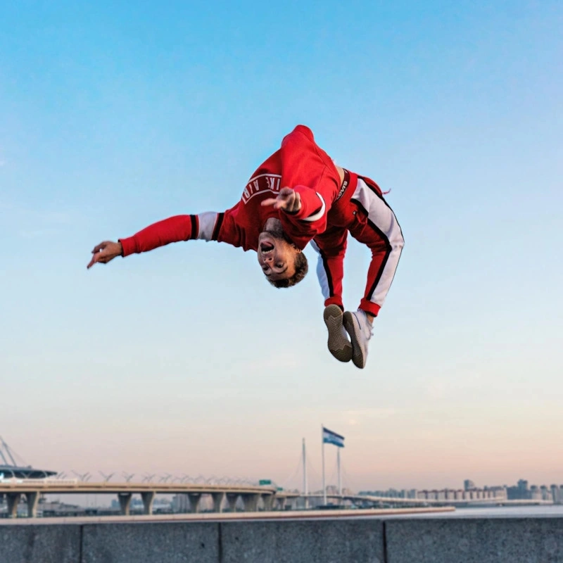 Кирилл Колесников в паркуре