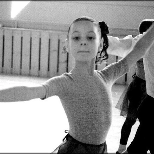 Елена Ильиных в детстве