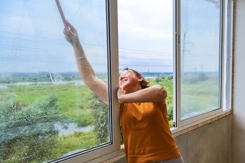 Домашняя хитрость чистоты: прозрачные окна