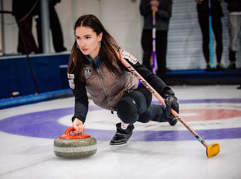 Анна Сидорова в керлинге Анна Сидорова в керлинге