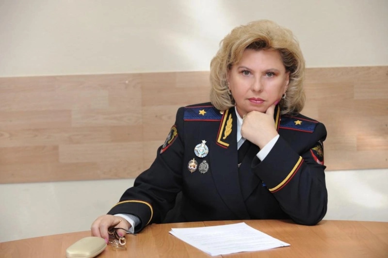 Татьяна Москалькова в кабинете