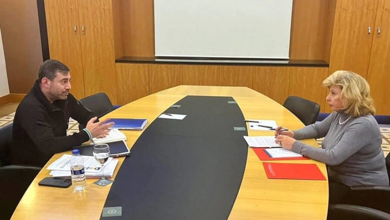 Дмитрий Лубинец и Татьяна Москалькова