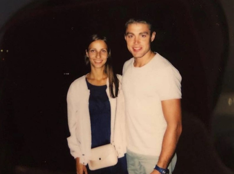 Никита Клецков и жена Анна