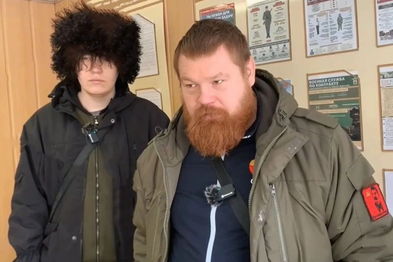 Ярослав Дацик с отцом Вячеславом Дациком