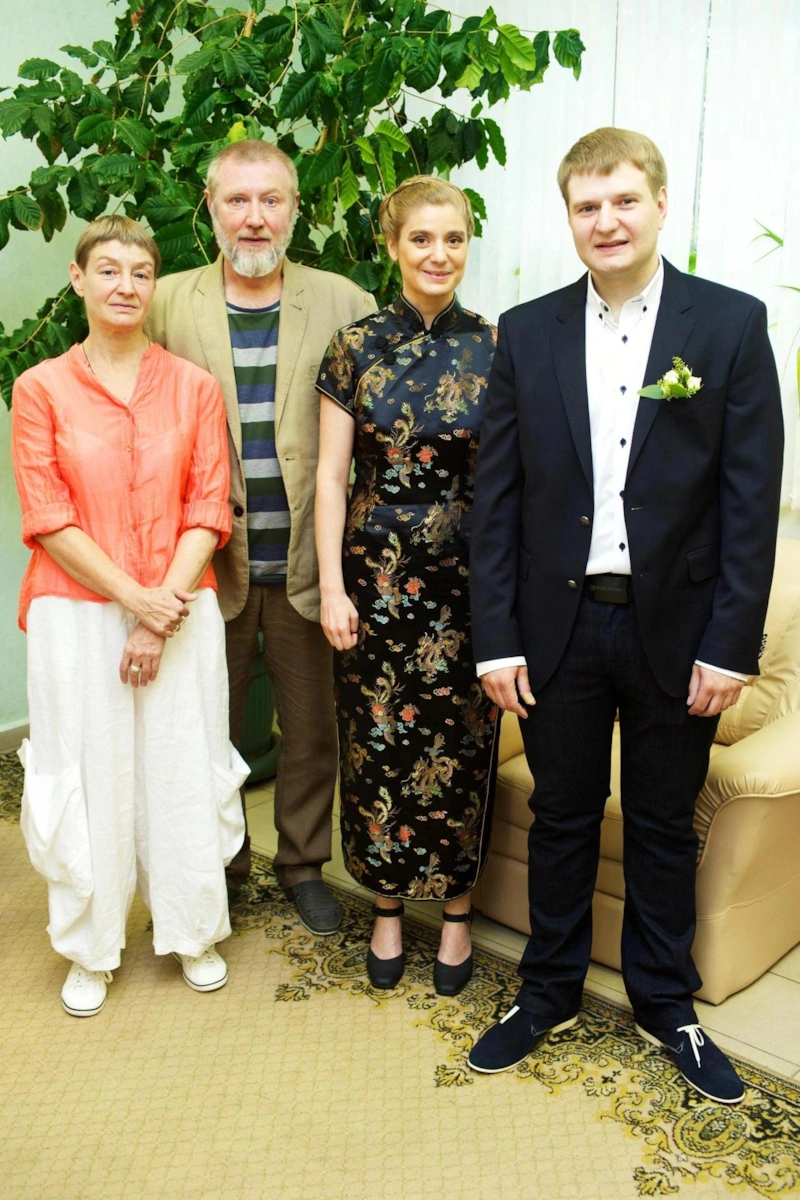 Владимир Ершов с женой