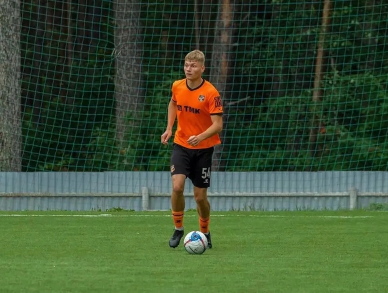 Защитник клуба «Урал-2» в Екатеринбурге Даниил Секач 