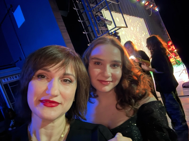 Екатерина Чучупало с дочерью