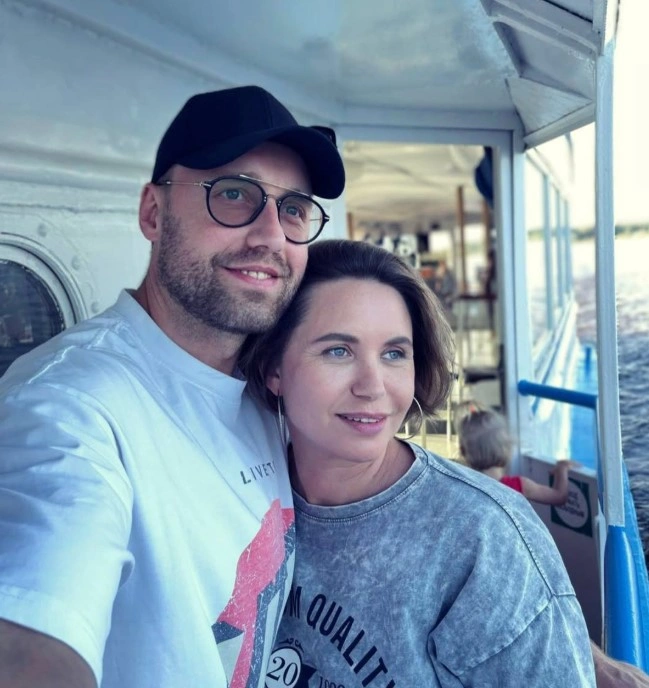 Михаил Грищенко с женой