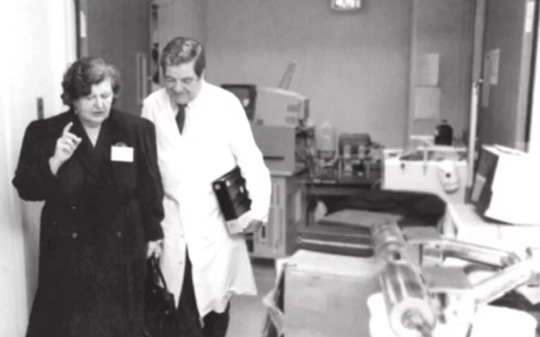 Наталья Бехтерева с мужем