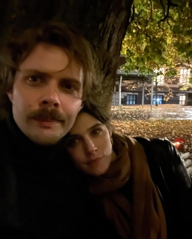 Инга Ибсдоттер-Лиллеос с мужем