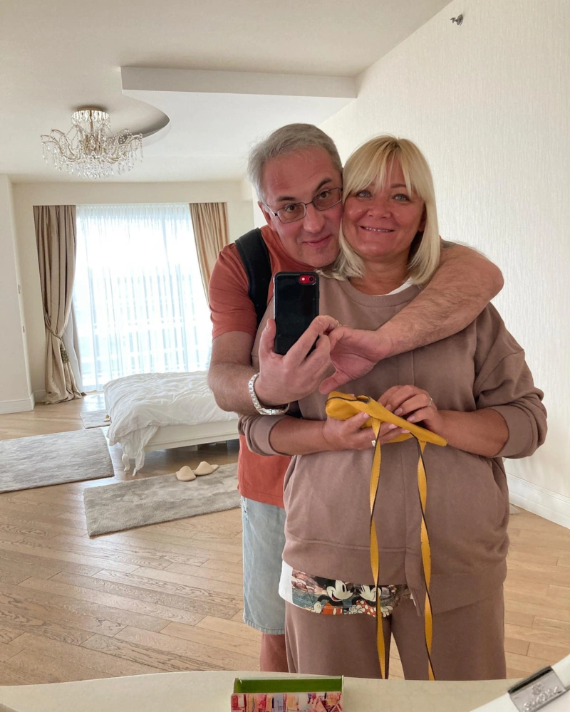 Андрей Норкин с Ириной Бородиной