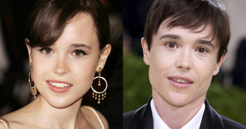 Эллиот Пейдж до и после операции