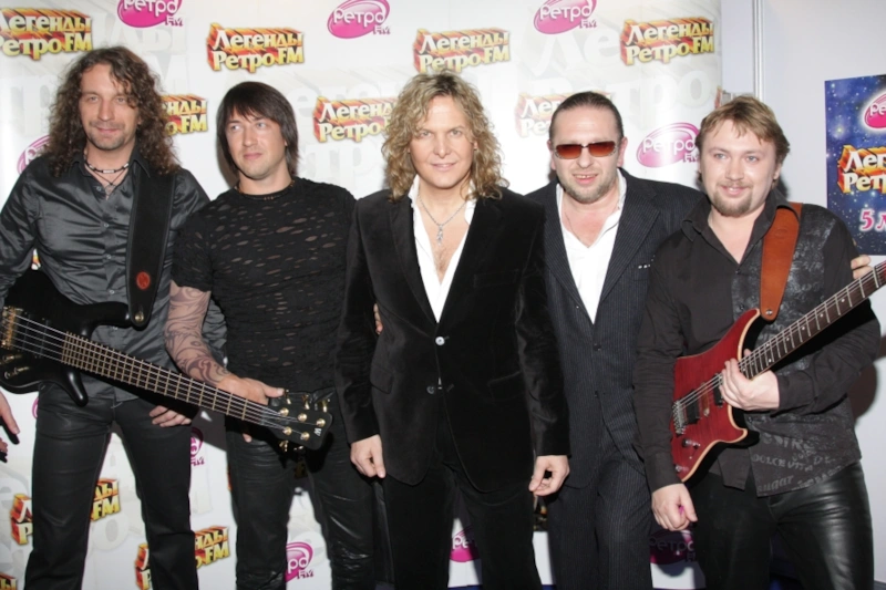 Александр Ягья в составе группы «Белый орел»