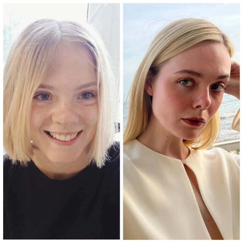 Дарья Коныжева и Эль Фаннинг