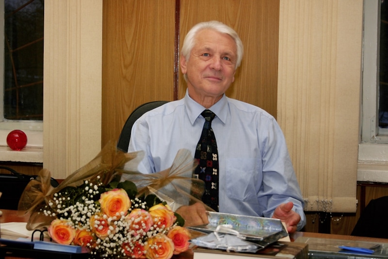 Основатель Большого детского хора имени В.С. Попова Виктор Попов