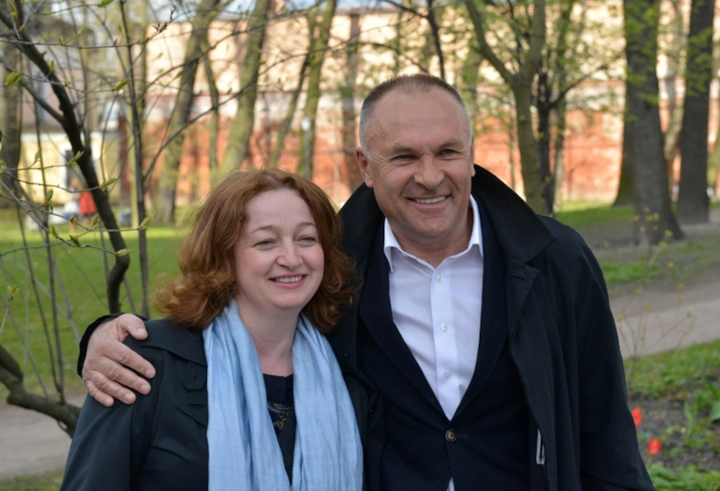 Владимир Литвинов с женой