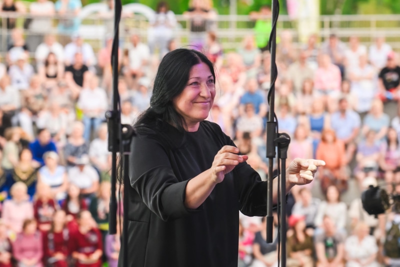 Художественный руководитель камерного хора молодежи Bel Canto Татьяна Капустина 