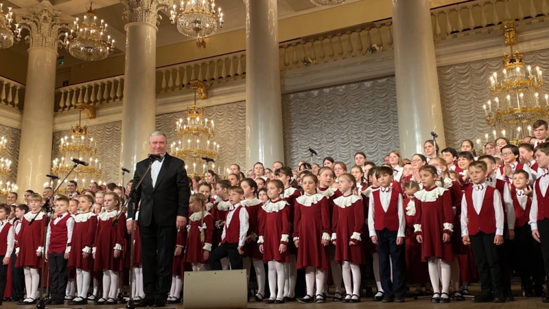 Художественный руководитель Большого детского хора имени В.С. Попова Анатолий Кисляков