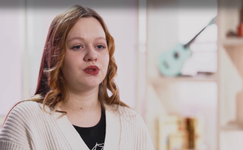 Участница шоу «Мама в 16» Оля из Калининграда