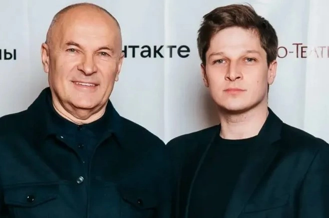 Арсений Литвинов с отцом