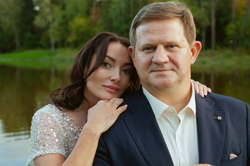 Александр Обласов и его жена Евгения