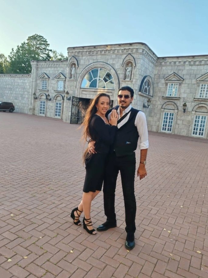 Граф Домбровский с женой