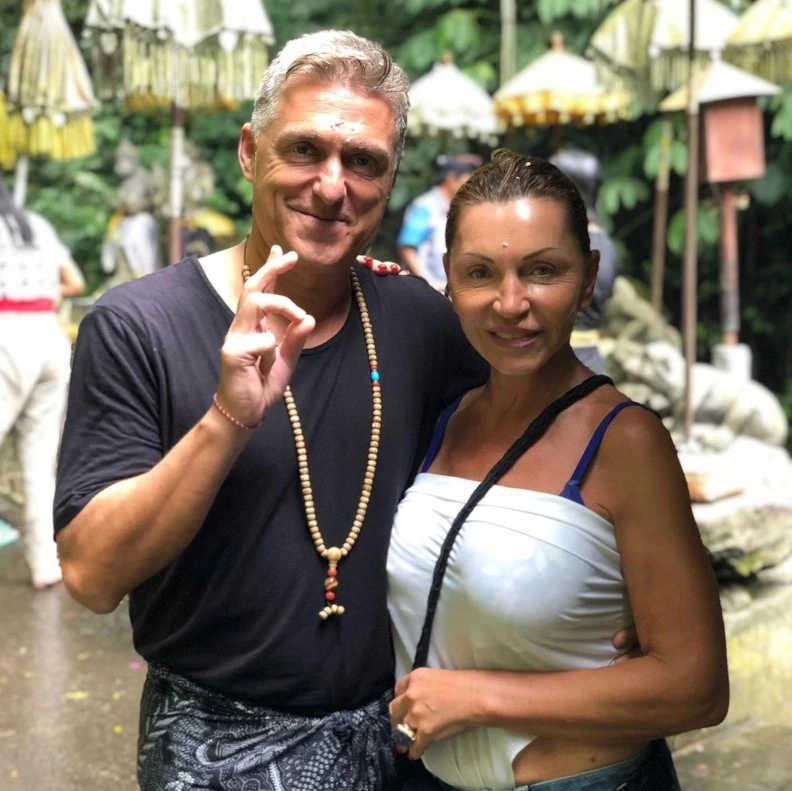 Андрей Соколовский с женой Андрей Соколовский с женой