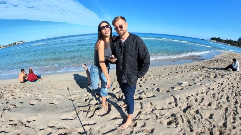 Ольга Парфенюк с мужем