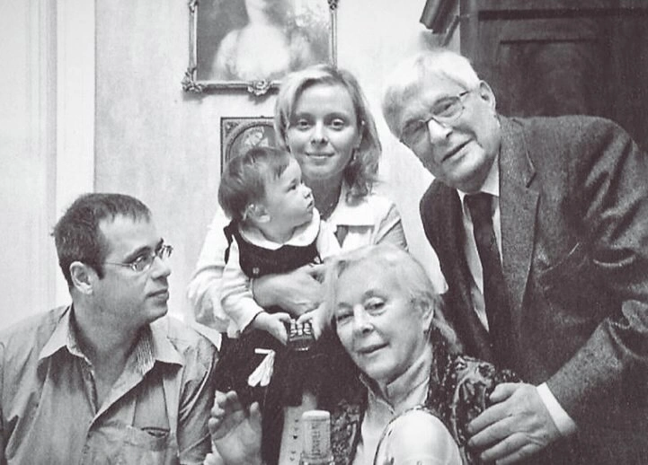 Галина Мшанская с семьей
