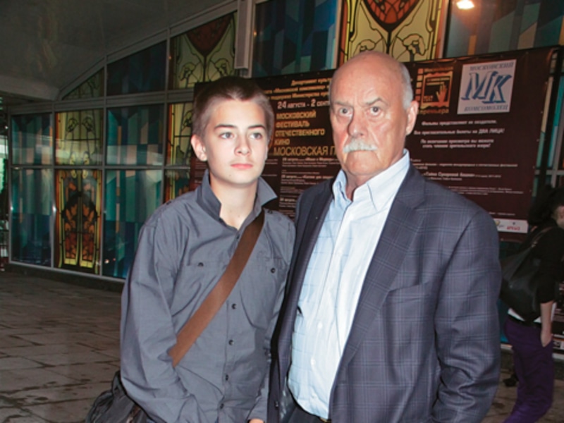Станислав Говорухин с внуком Василием