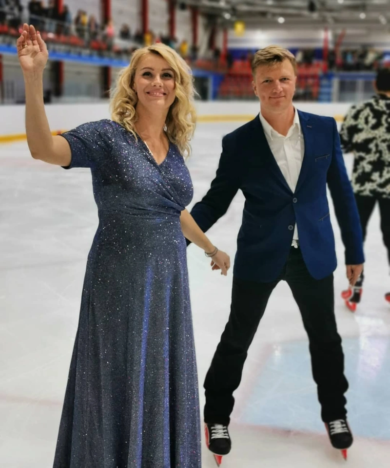 Анастасия Савосина с мужем