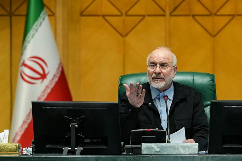 Спикер парламента Ирана Мохаммад-Багер Галибаф Спикер парламента Ирана Мохаммад-Багер Галибаф