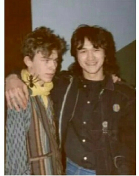 Сергей Бугаев и Виктор Цой