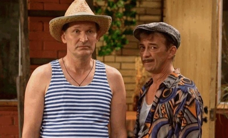 Николай Добрынин и Федор Добронравов