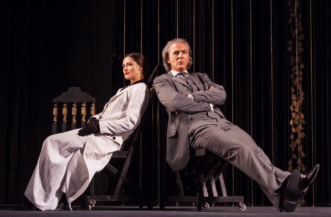 Вероника Пляшкевич с Сергеем Чекересом Вероника Пляшкевич с Сергеем Чекересом