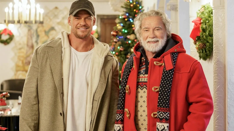 Алан Ритчсон и Арнольд Шварценеггер