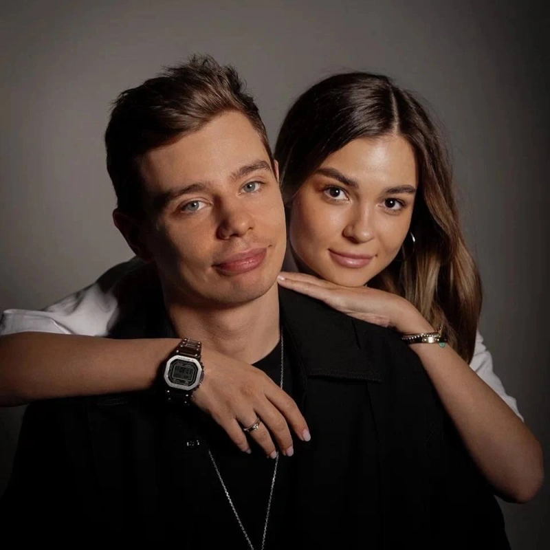 Сергей Орлов с женой