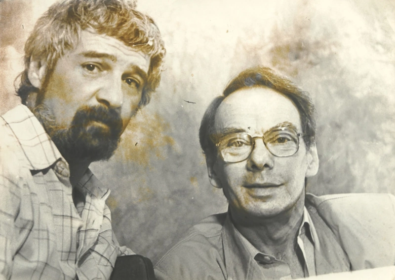 Борис Ардов и Алексей Баталов