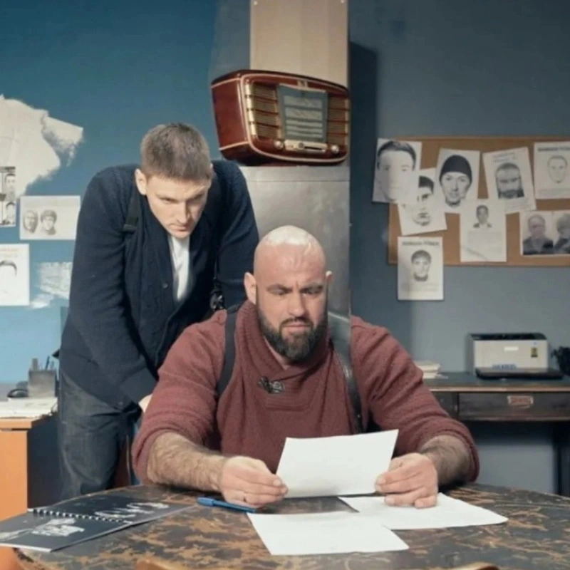 Алесь Снопковский и Андрей Погребинский Алесь Снопковский и Андрей Погребинский