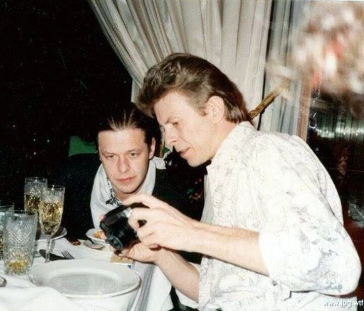 Борис Гребенщиков и Дэвид Боуи