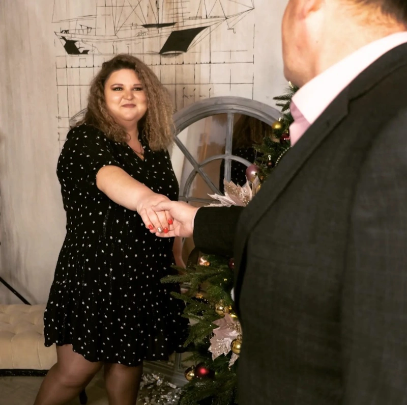 Татьяна Кожухарь с мужем