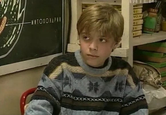 Александр Ильин (младший) в детстве