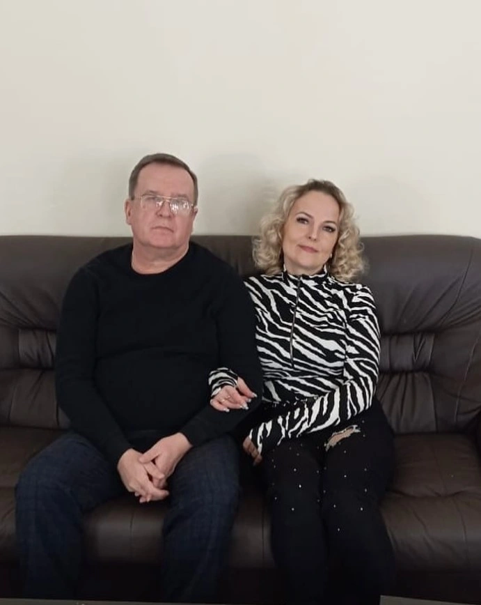 Елена Окорокова и Виталий Окороков