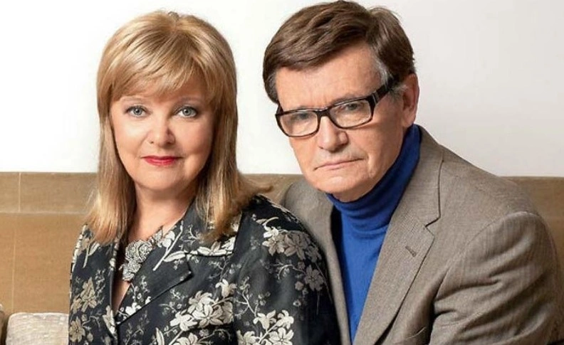 Борис Токарев с женой