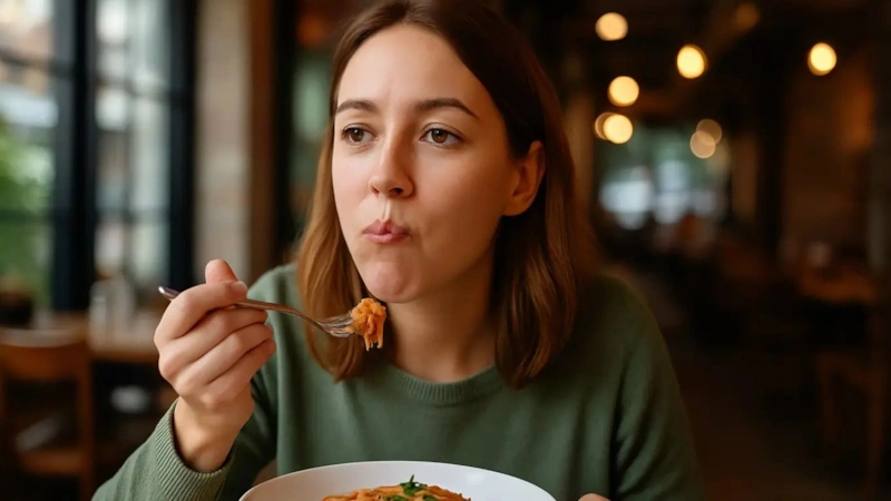 Жевание пищи: секрет пищеварения