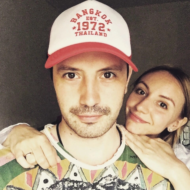 Алексей Анищенко с женой