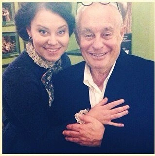 Марк Розовский с дочерью