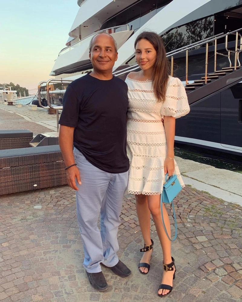 Диана Манасир с отцом Диана Манасир с отцом