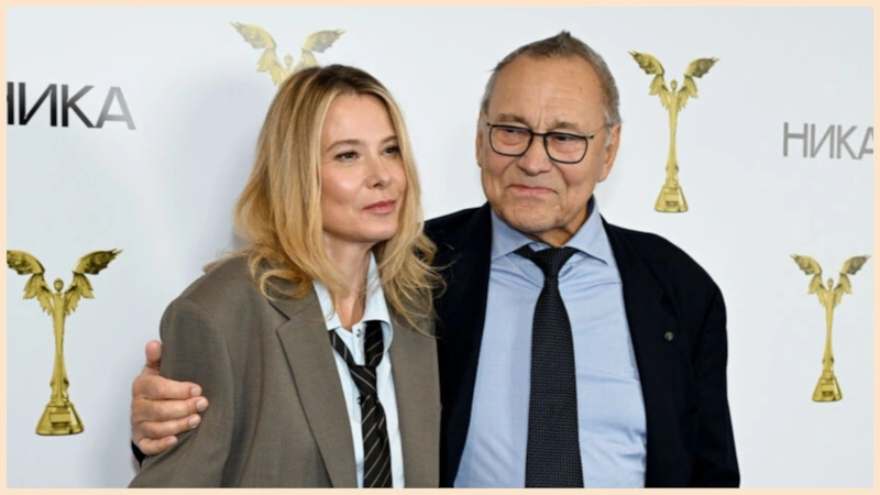 Андрей Кончаловский и Юлия Высоцкая
