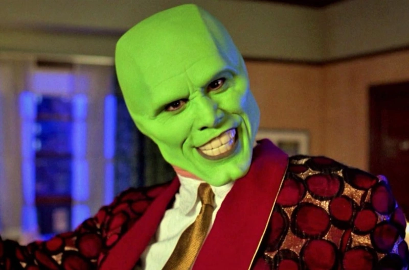 Джим Керри в фильме «Маска» Джим Керри в фильме «Маска»